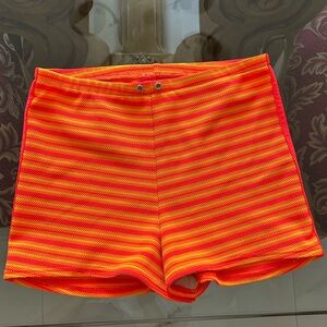 Striped Women's bikini Shorts